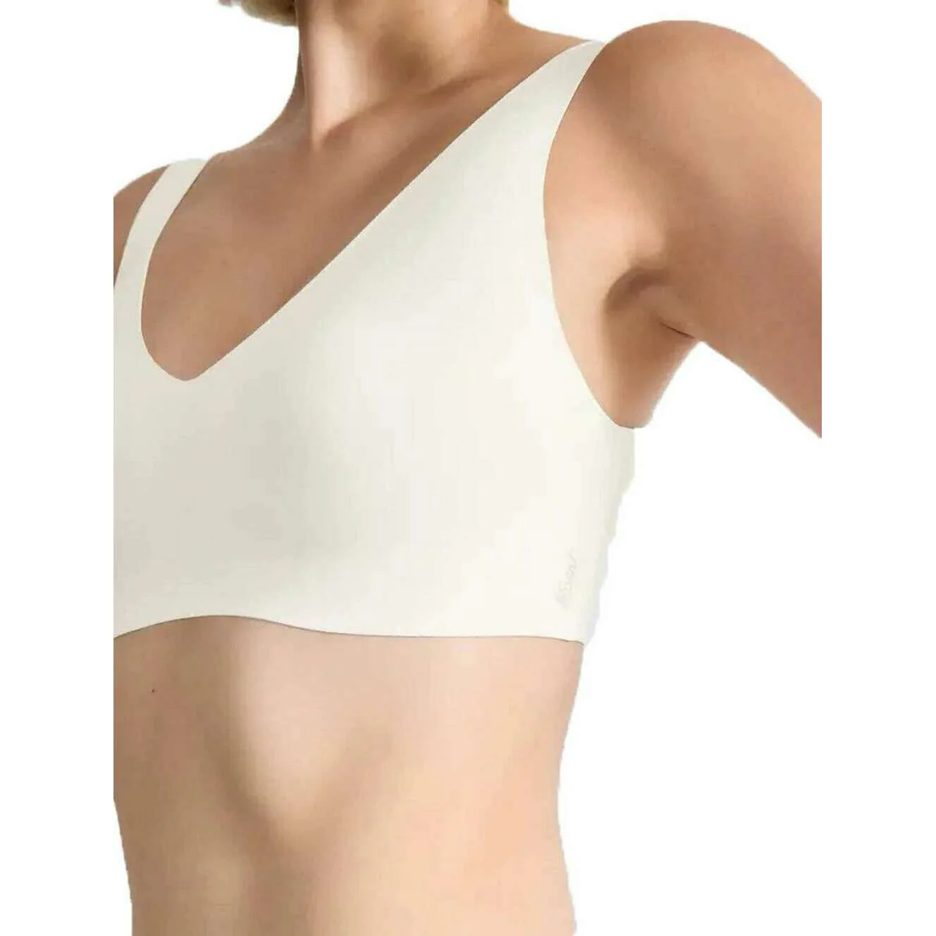 Sloggi Zero Feel Bralette - Silk White - Image 5