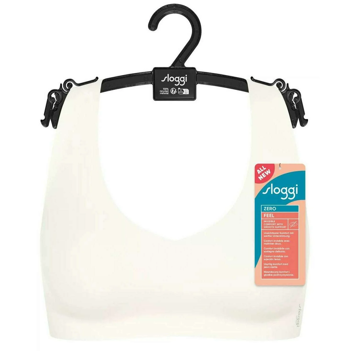 Sloggi Zero Feel Bralette - Silk White - Image 6