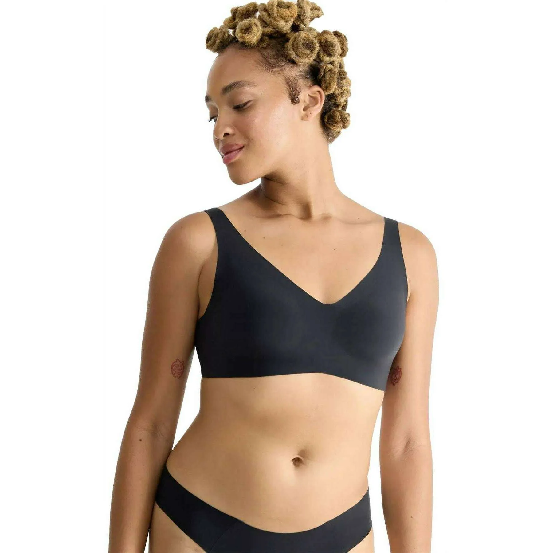 Sloggi Zero Feel Soft Bra - Black - Image 3