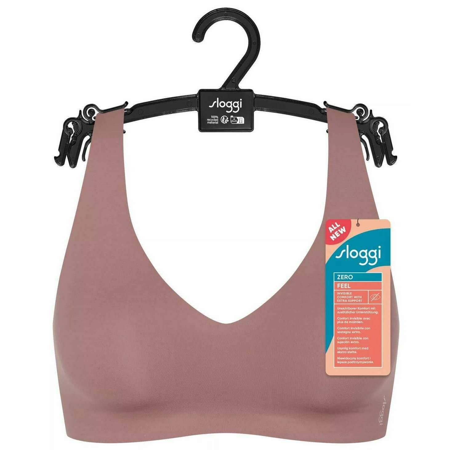 Sloggi Zero Feel Soft Bra - Cacao Brown - Image 6