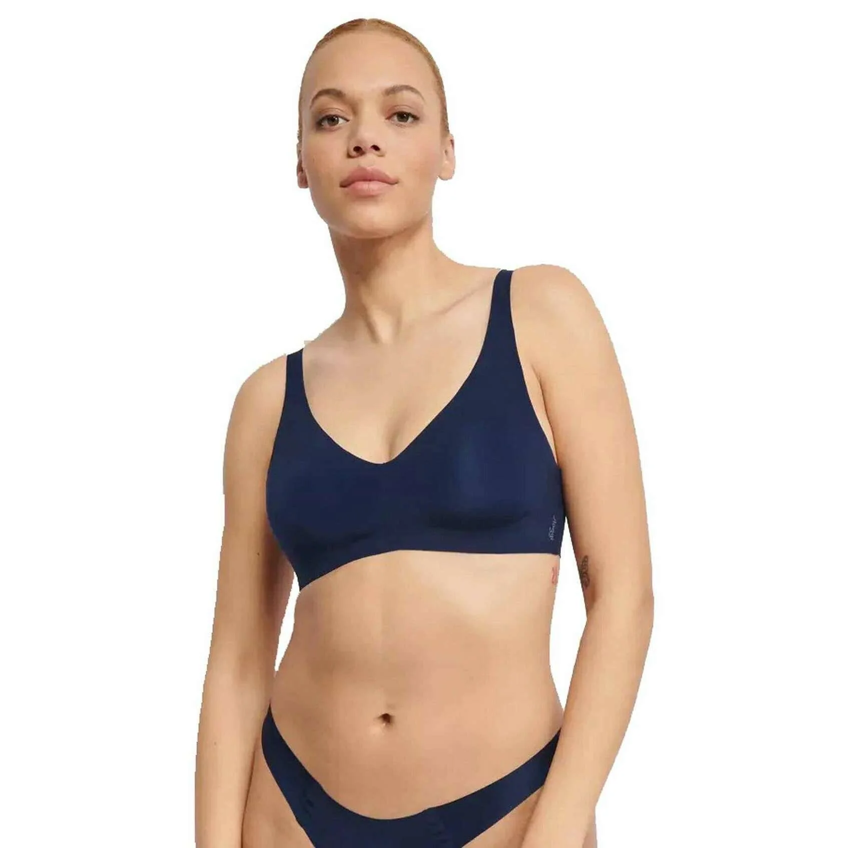 Sloggi Zero Feel Soft Bra - Navy Blue - Image 3