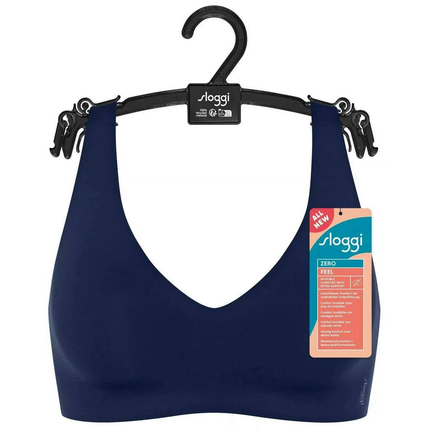 Sloggi Zero Feel Soft Bra - Navy Blue - Image 6