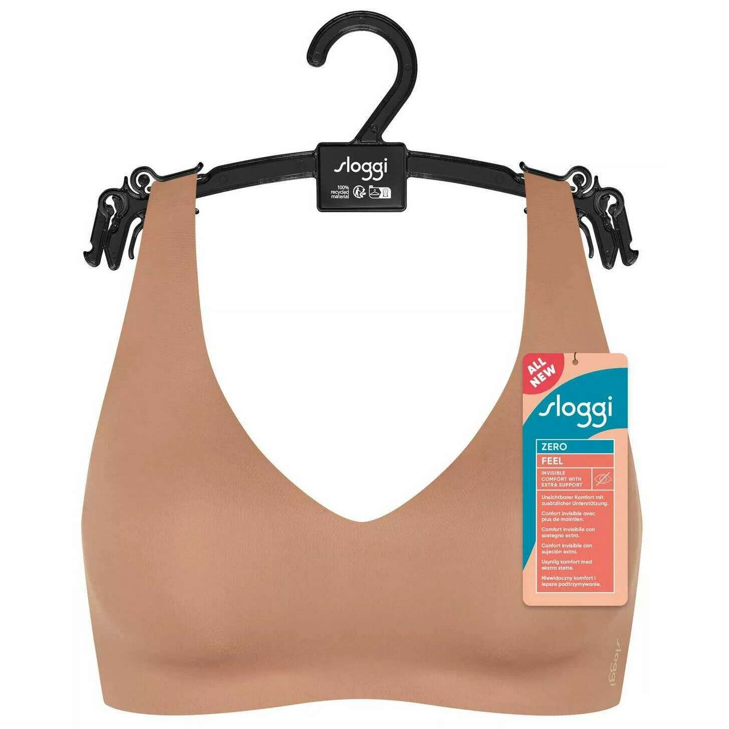 Sloggi Zero Feel Soft Bra - Nostalgic Brown - Image 6