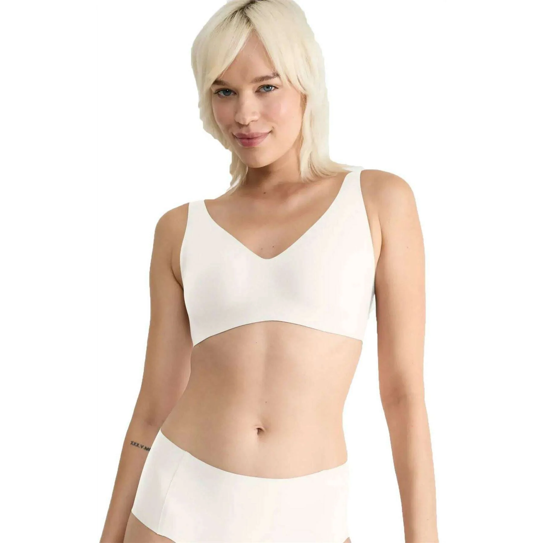 Sloggi Zero Feel Soft Bra - Silk White - Image 3