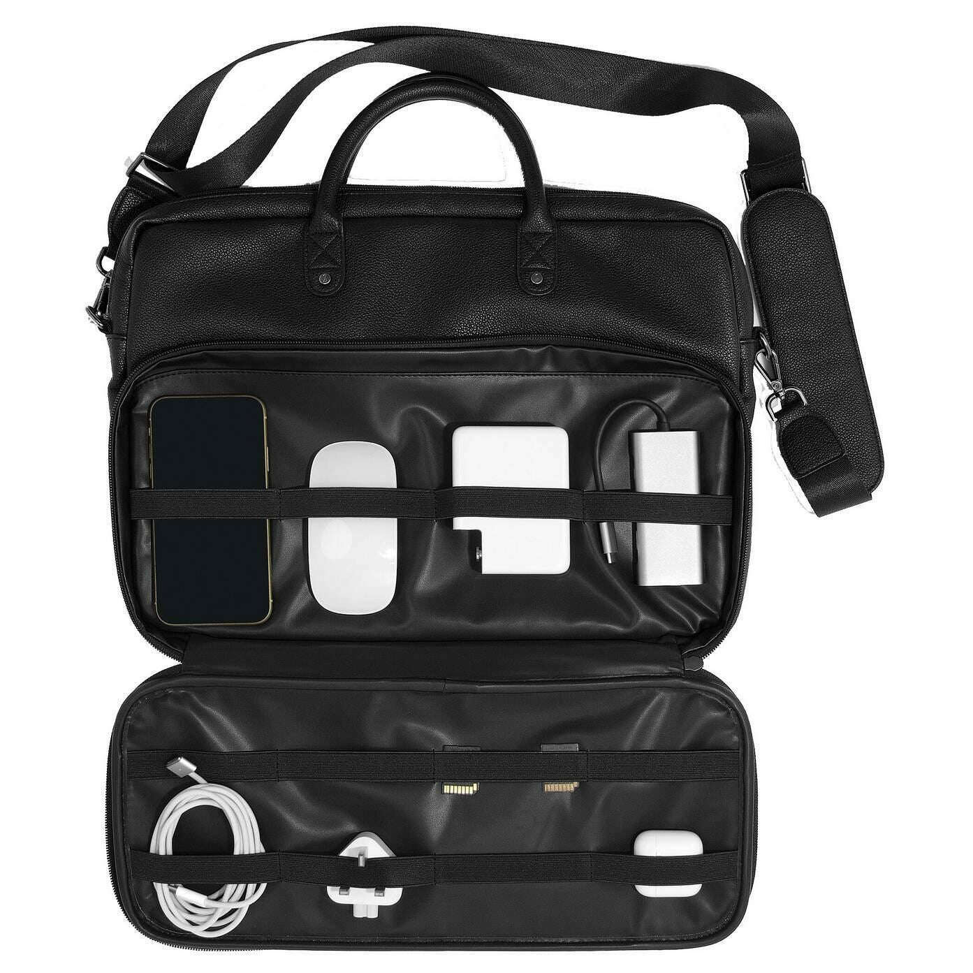 Stackers 16inch Laptop Bag - Black - Image 4