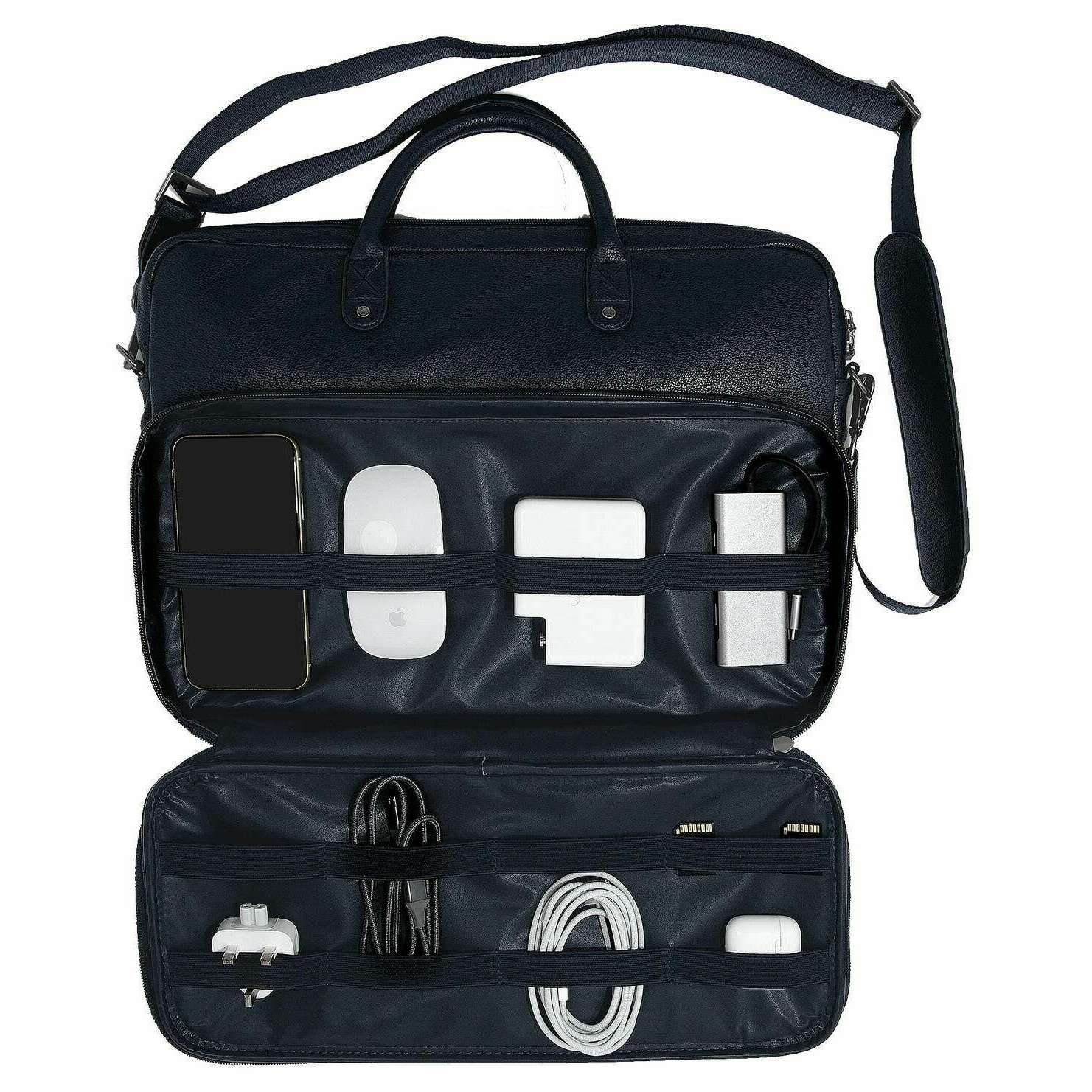 Stackers 16inch Laptop Bag - Navy Blue - Image 4