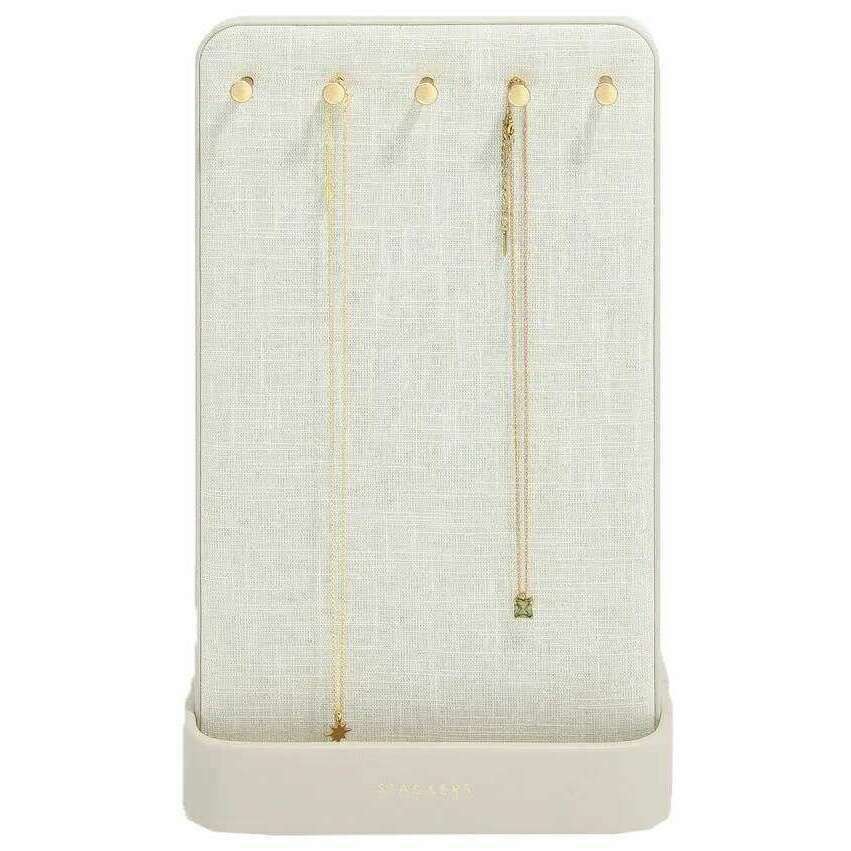 Stackers All In One Jewellery Stand - Oatmeal/Linen Beige - Image 2