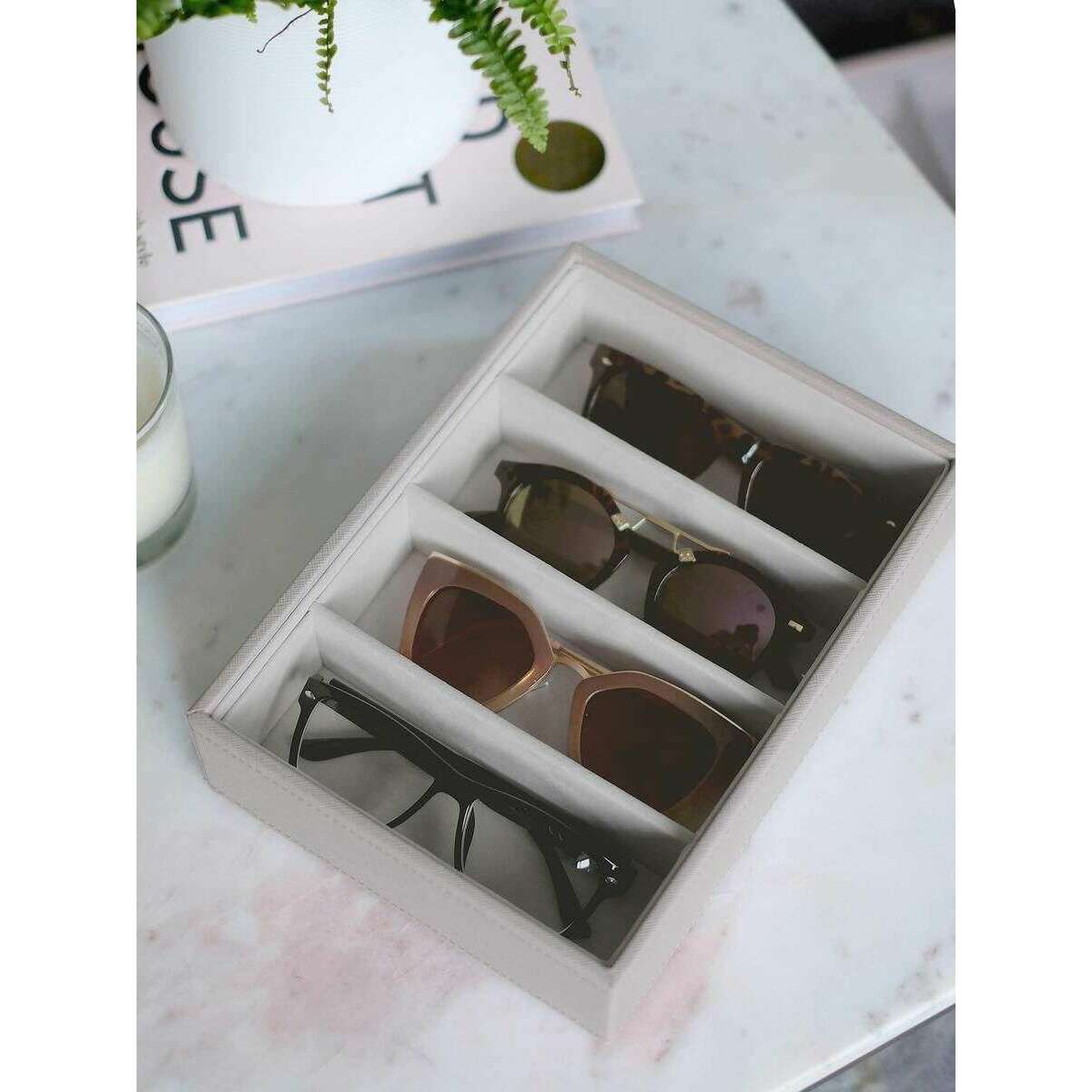 Stackers Classic Glasses Accessory Layer - Taupe Beige - Image 3