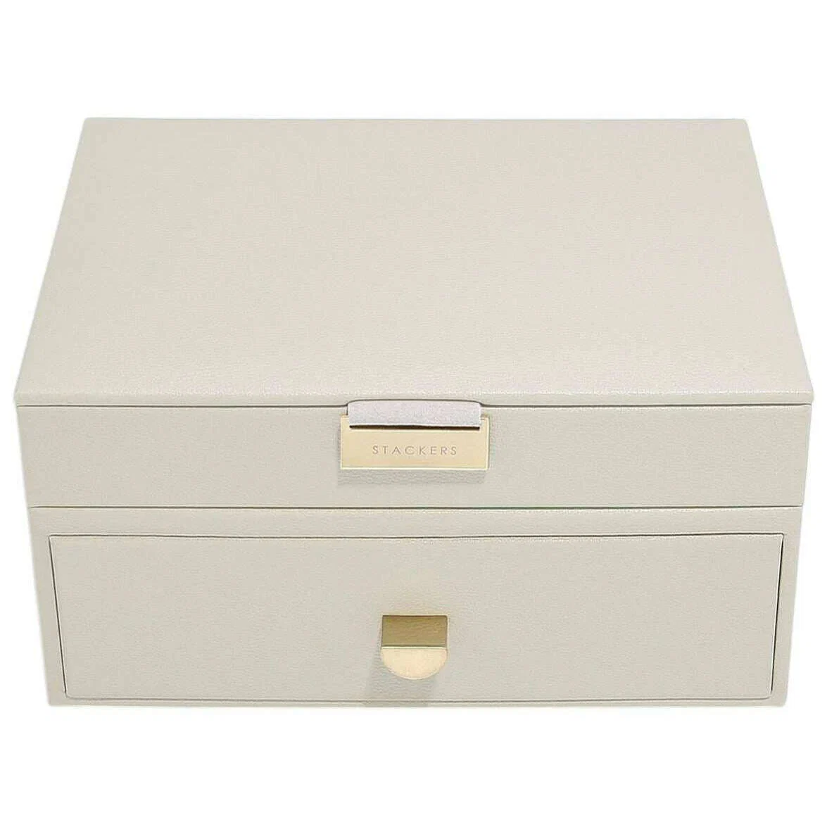 Stackers Classic Jewellery Box Drawer Set - Oatmeal Cream - Image 2