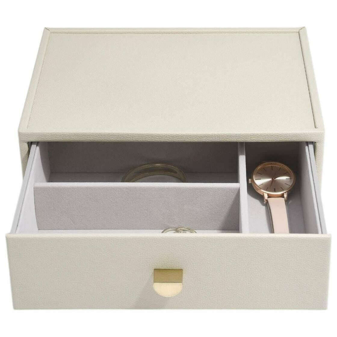 Stackers Classic Jewellery Box Drawer Set - Oatmeal Cream - Image 4