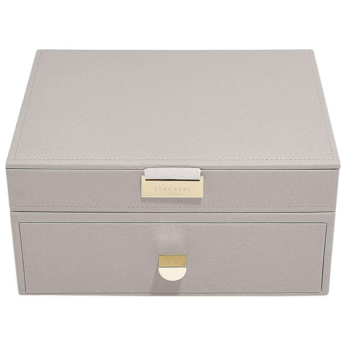 Stackers Classic Jewellery Box Drawer Set - Taupe - Image 2