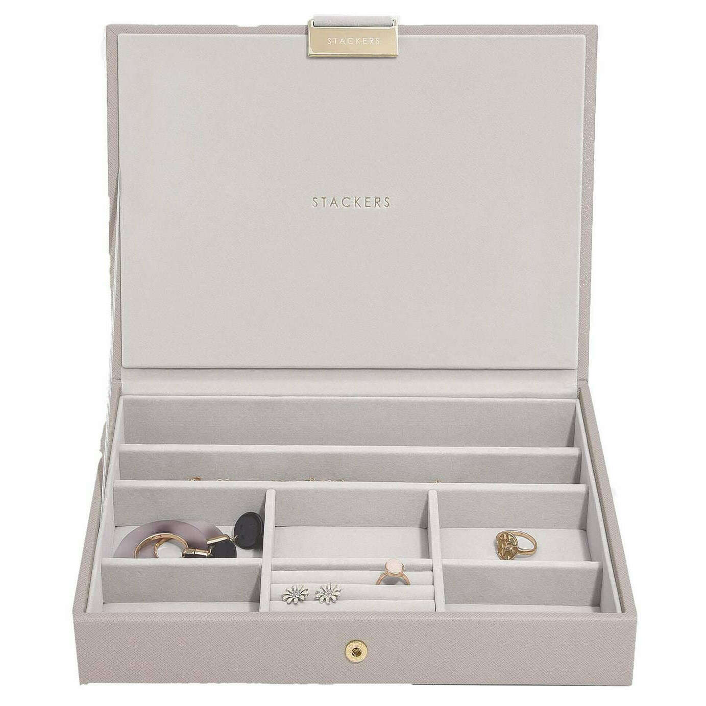 Stackers Classic Jewellery Box Lid - Taupe - Image 2