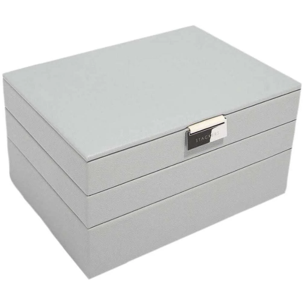 Stackers Classic Jewellery Box - Pebble Grey - Image 2