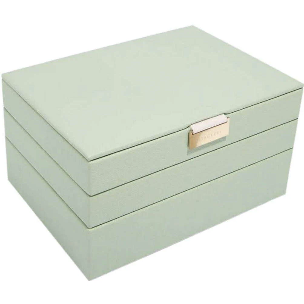 Stackers Classic Jewellery Box - Sage Green - Image 2