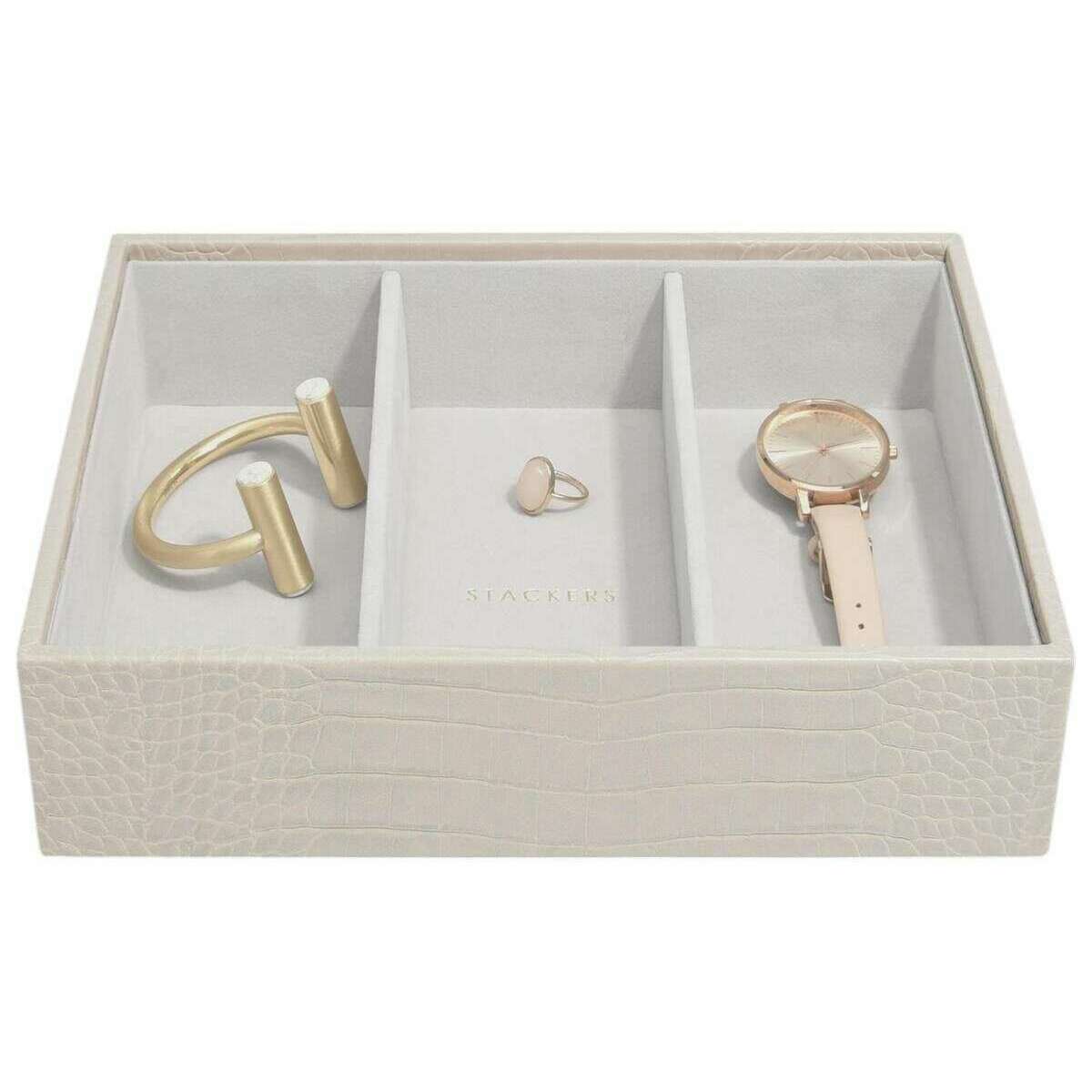 Stackers Classic Jewellery Box set of 3 - Putty Grey - Image 4