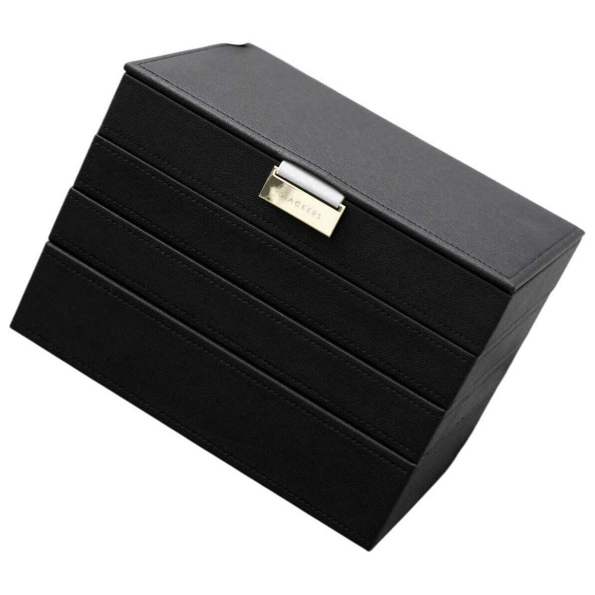 Stackers Classic Jewellery Box set of 4 - Black - Image 2