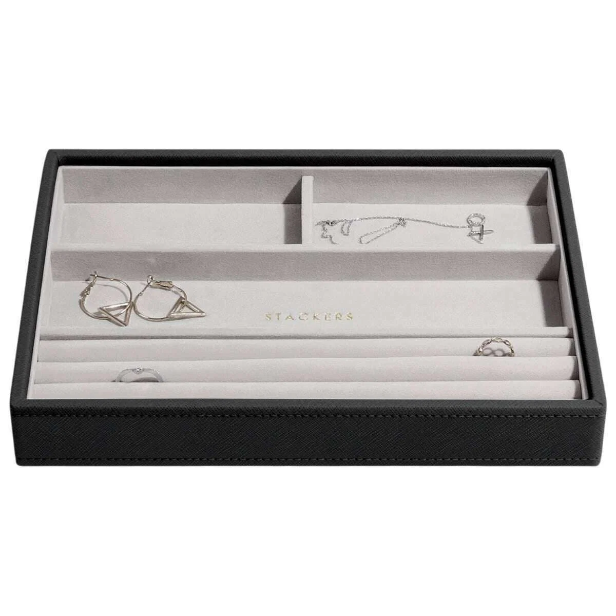 Stackers Classic Jewellery Box set of 4 - Black - Image 5