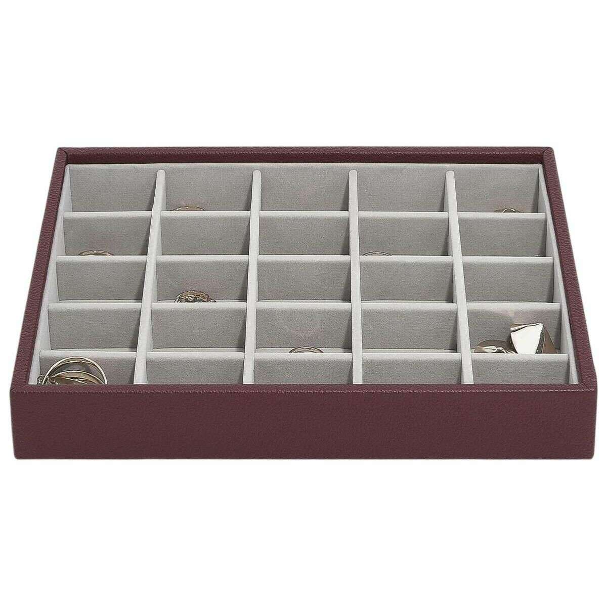 Stackers Classic Jewellery Box set of 4 - Burgundy - Image 4