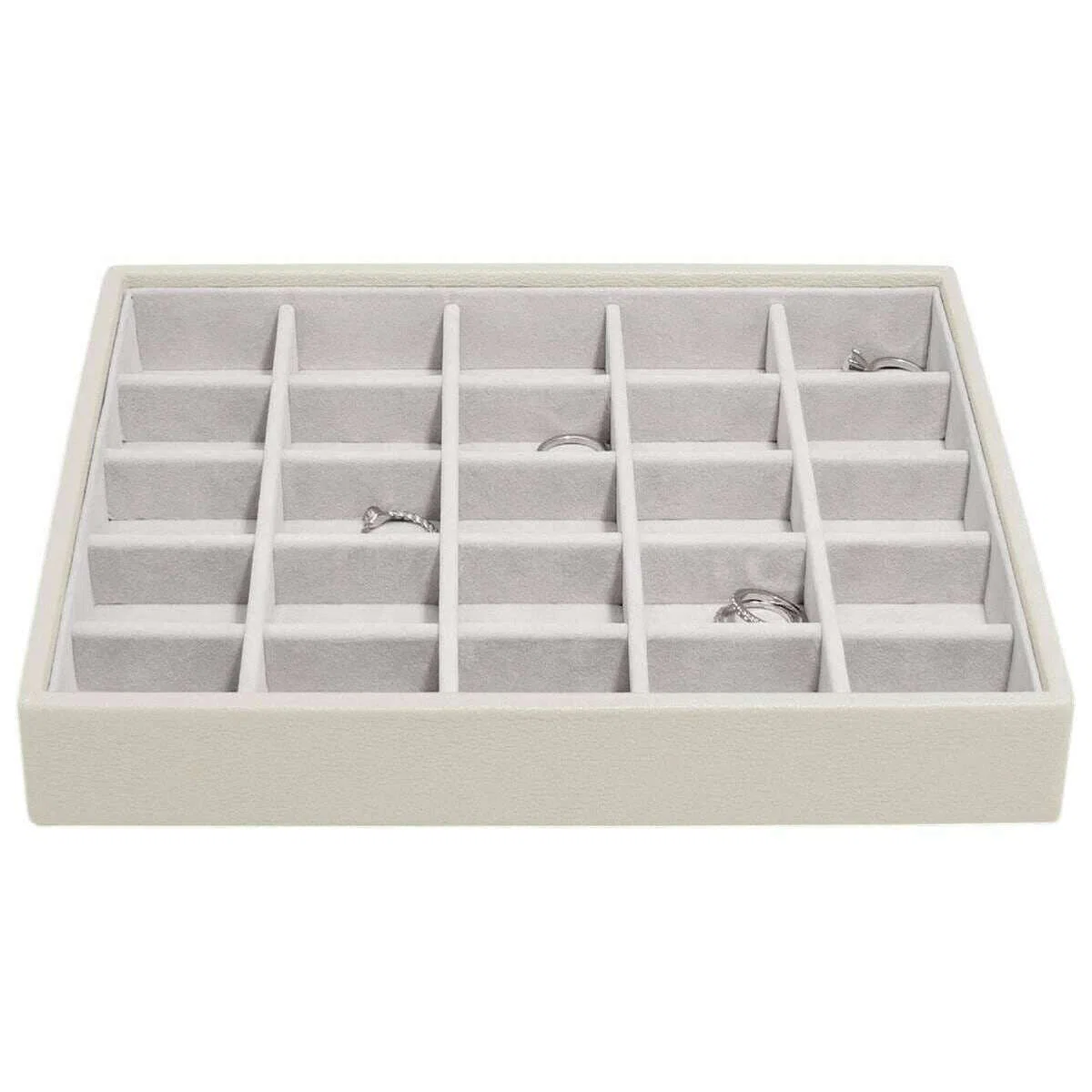 Stackers Classic Jewellery Box set of 4 - Oatmeal Cream - Image 5