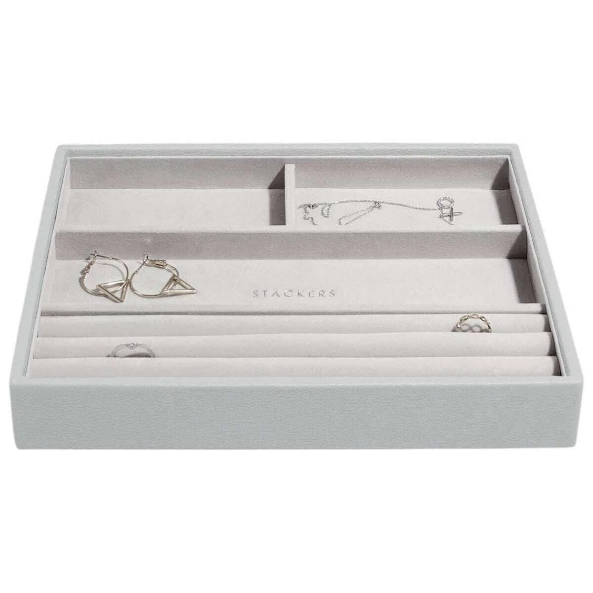 Stackers Classic Jewellery Box set of 4 - Pebble Grey - Image 4
