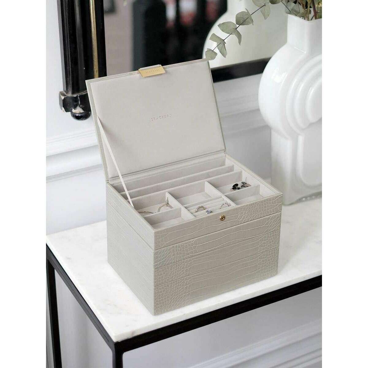 Stackers Classic Jewellery Box set of 4 - Putty Grey - Image 6