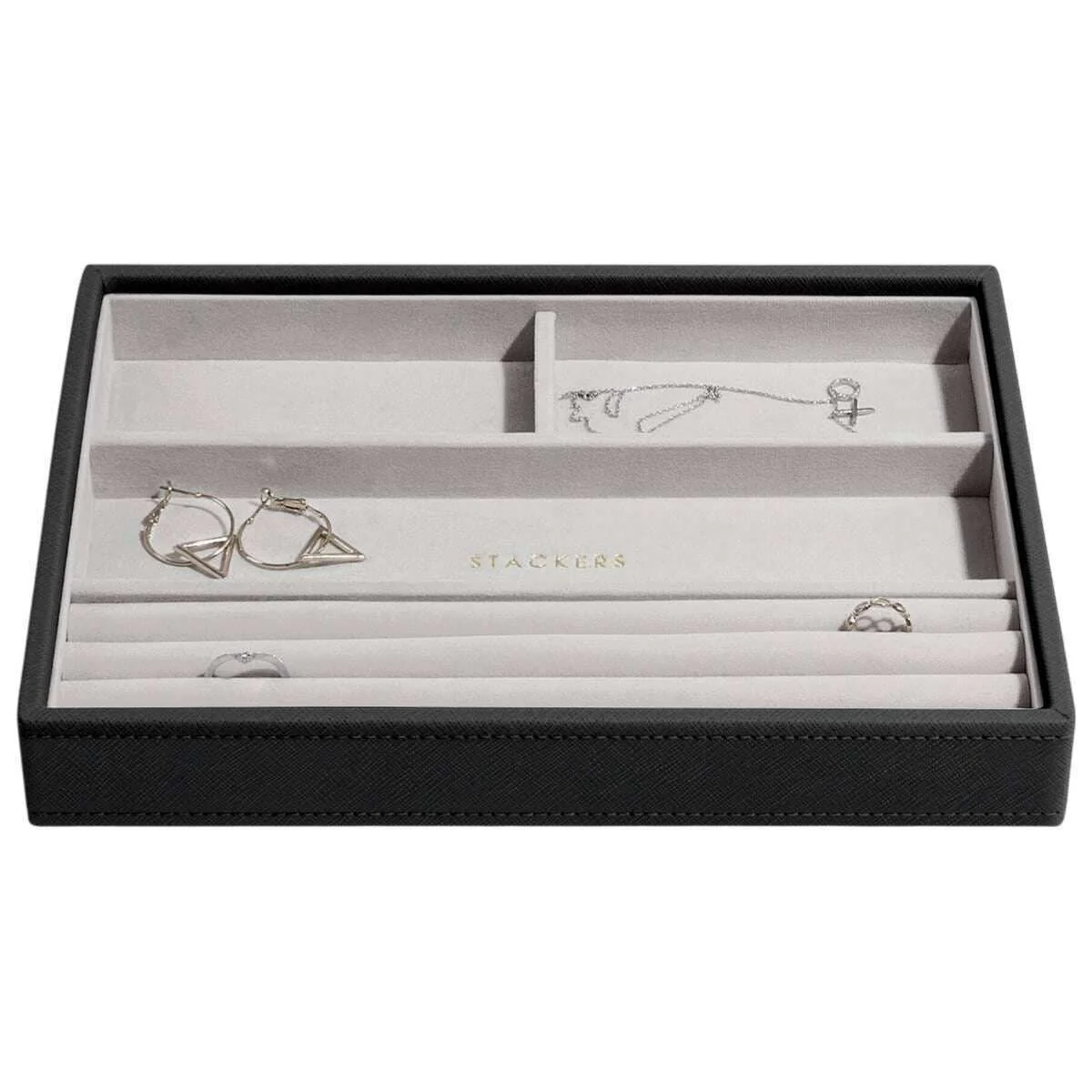 Stackers Classic Jewellery Box set of 5 - Black - Image 6
