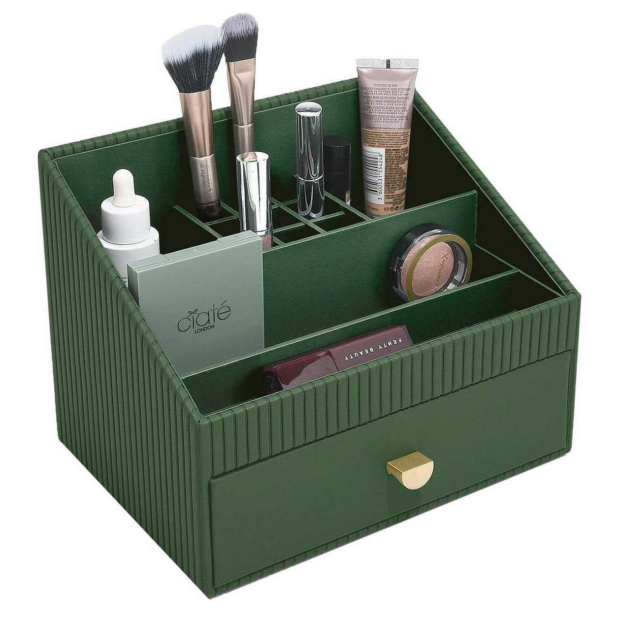 Stackers Classic Makeup Organiser - Emerald Green - Image 2