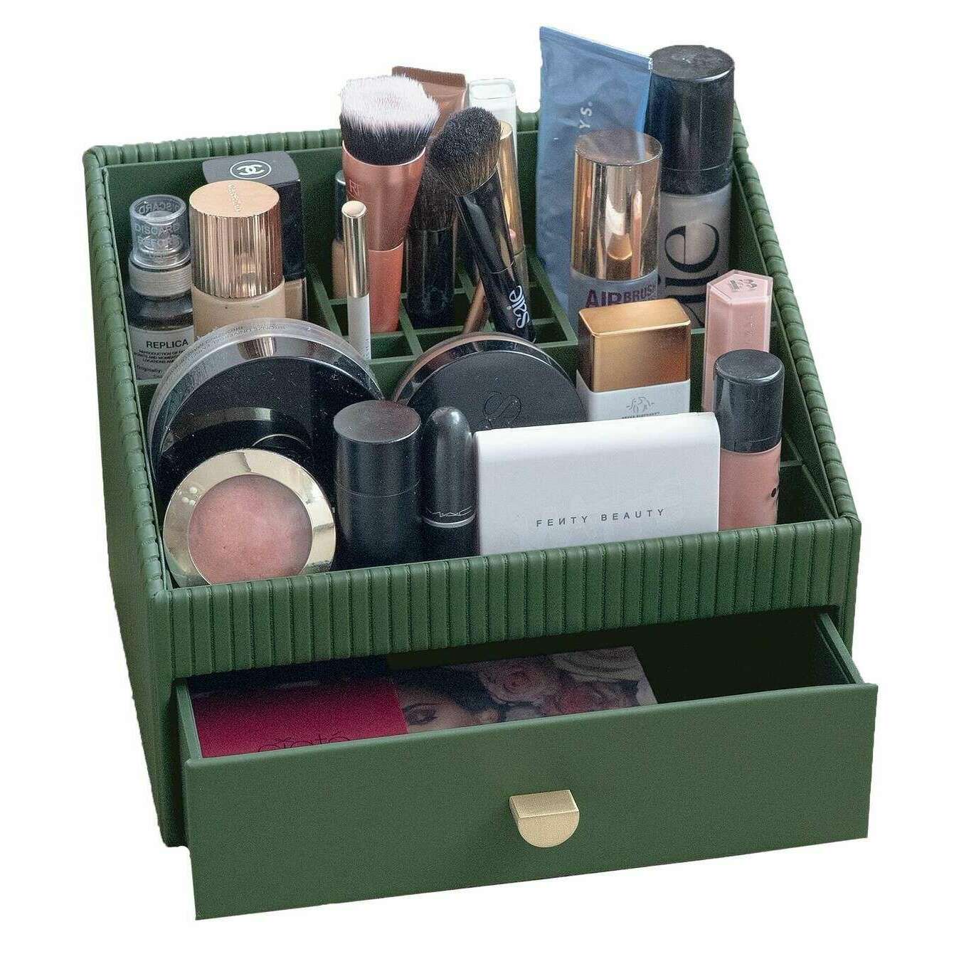 Stackers Classic Makeup Organiser - Emerald Green - Image 3