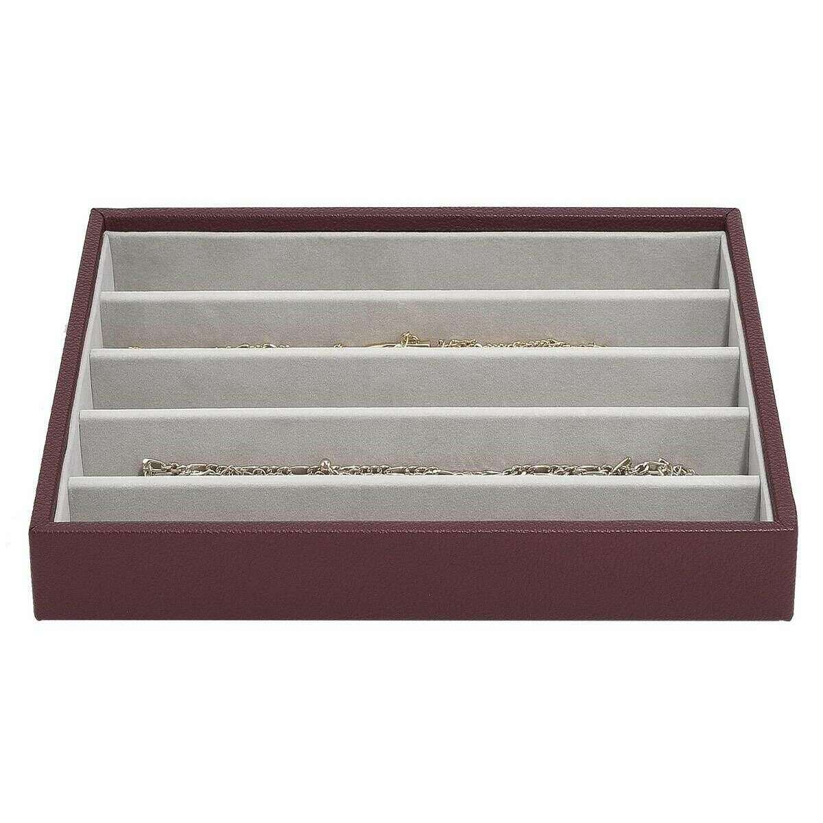 Stackers Classic Necklace Layer - Burgundy