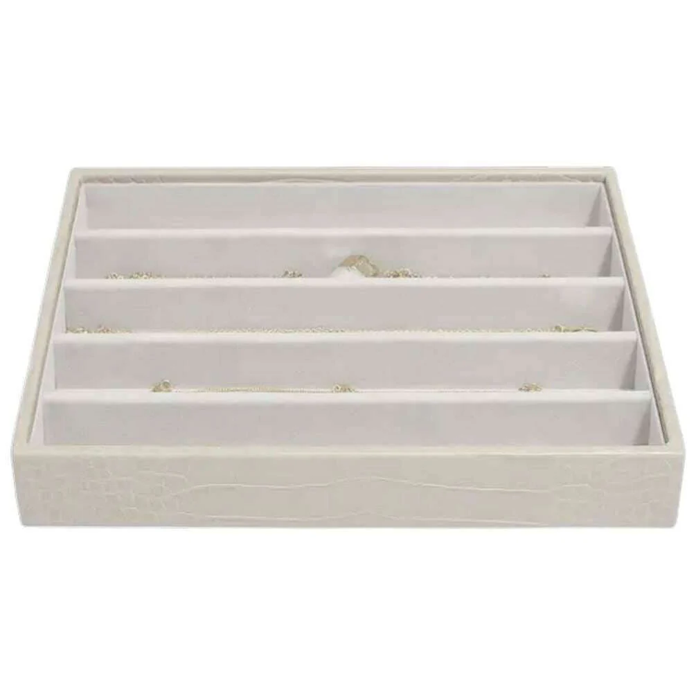 Stackers Classic Necklace Layer - Putty Grey