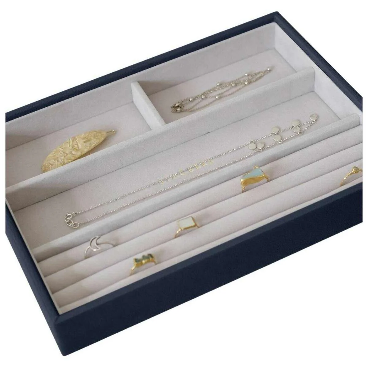 Stackers Classic Ring Bracelet Layer - Navy Blue - Image 2