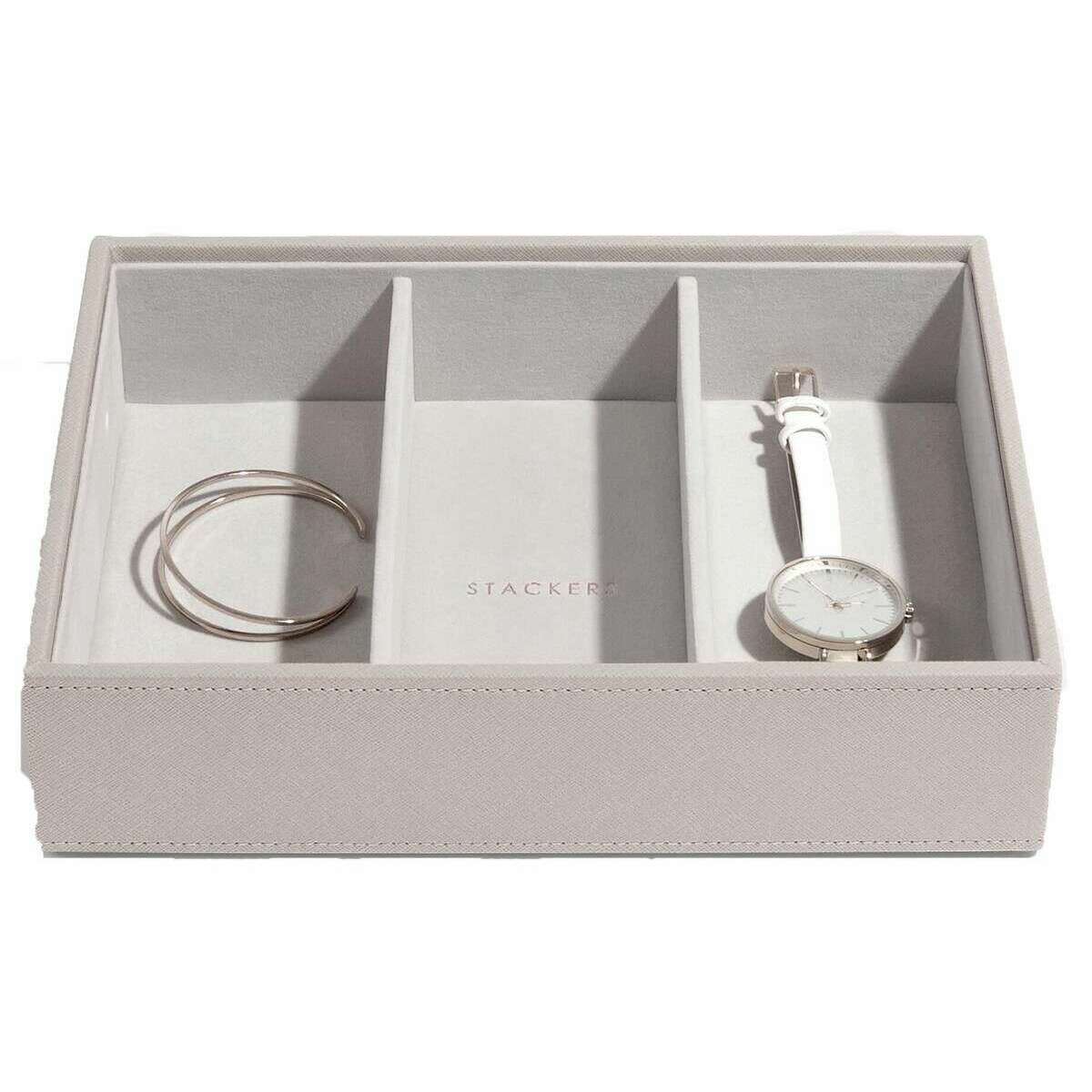 Stackers Classic Set of 2 Jewellery Box - Taupe - Image 4