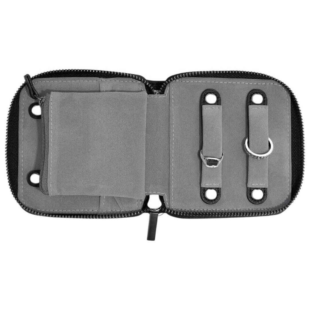 Stackers Compact Jewellery Roll - Black