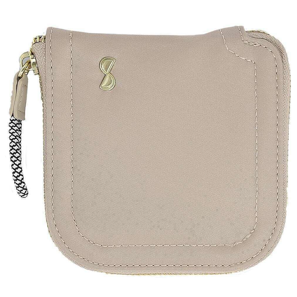 Stackers Compact Jewellery Roll - Mushroom Beige - Image 3