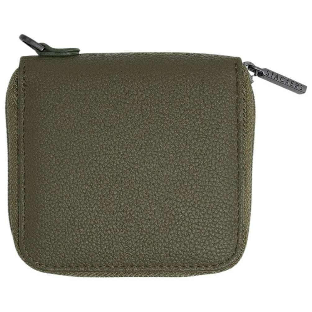 Stackers Compact Jewellery Roll - Olive Green - Image 2
