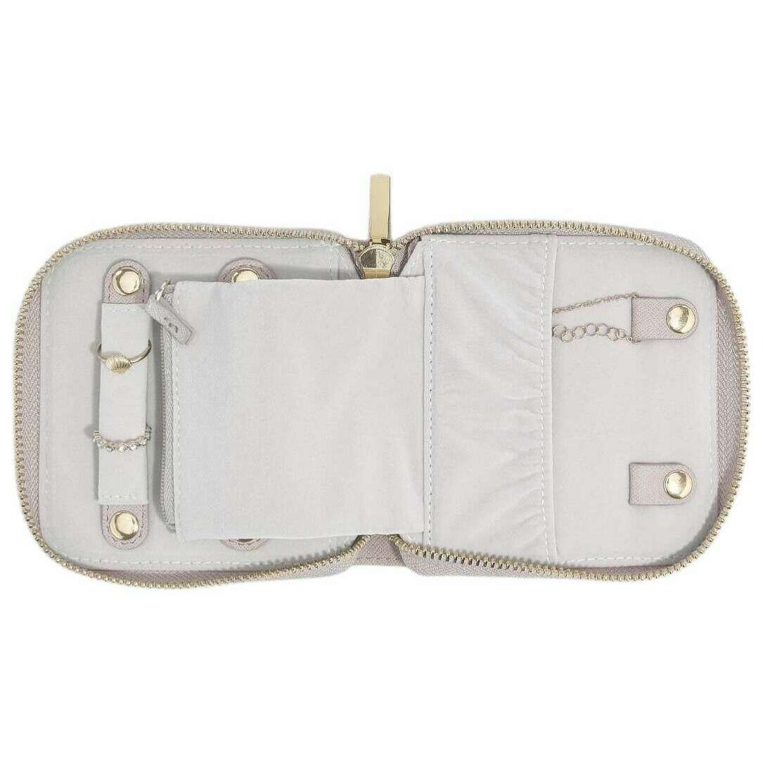 Stackers Compact Jewellery Roll - Taupe Beige - Image 3