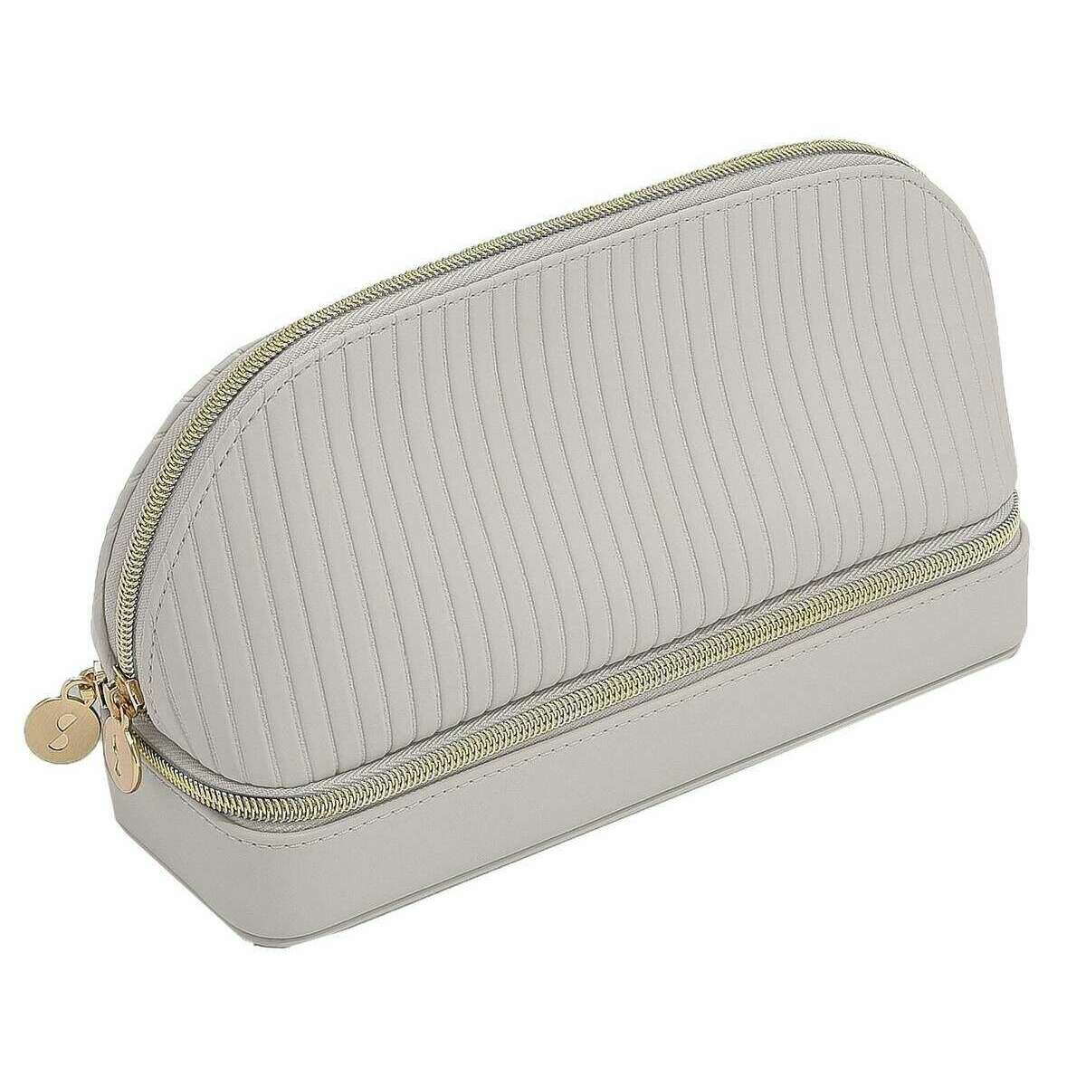 Stackers Cosmetic and Jewellery Bag - Limestone Grey - Image 2