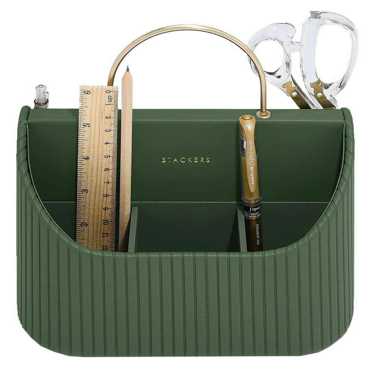 Stackers Desk Caddy - Emerald Green