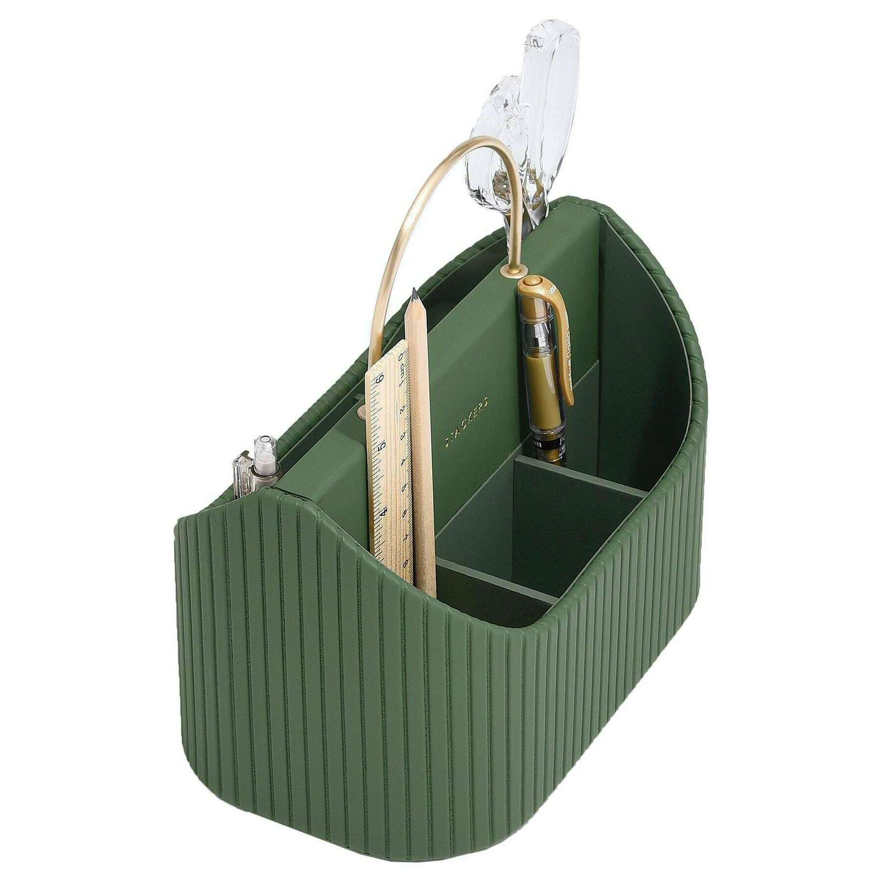 Stackers Desk Caddy - Emerald Green - Image 2