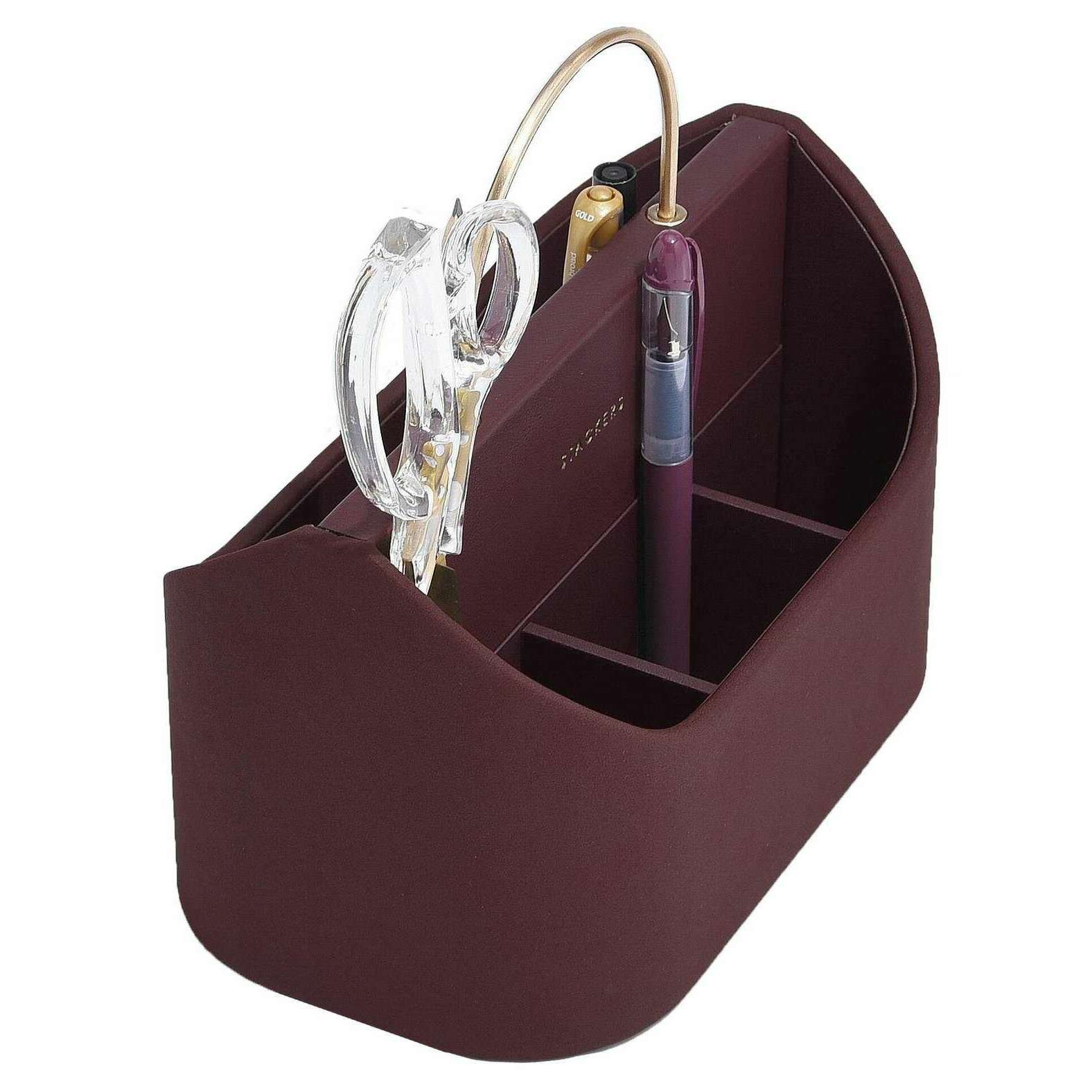 Stackers Desk Caddy - Garnet Burgundy - Image 2
