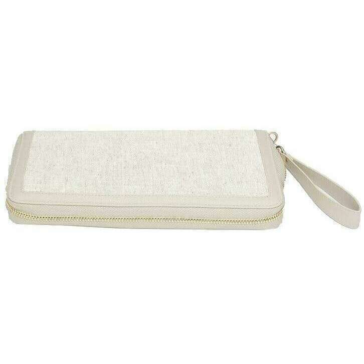 Stackers Family Passport Holder - Oatmeal/Linen Beige - Image 4