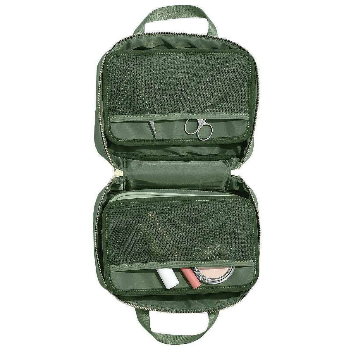 Stackers Hanging Wash Bag - Green - Image 5