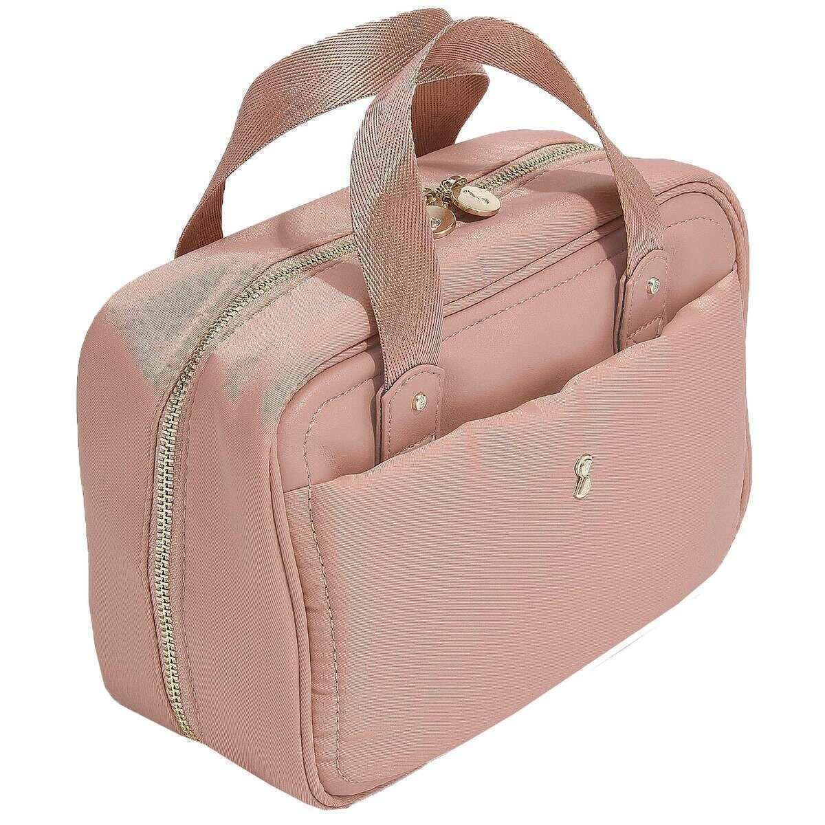 Stackers Hanging Wash Bag - Pink - Image 4
