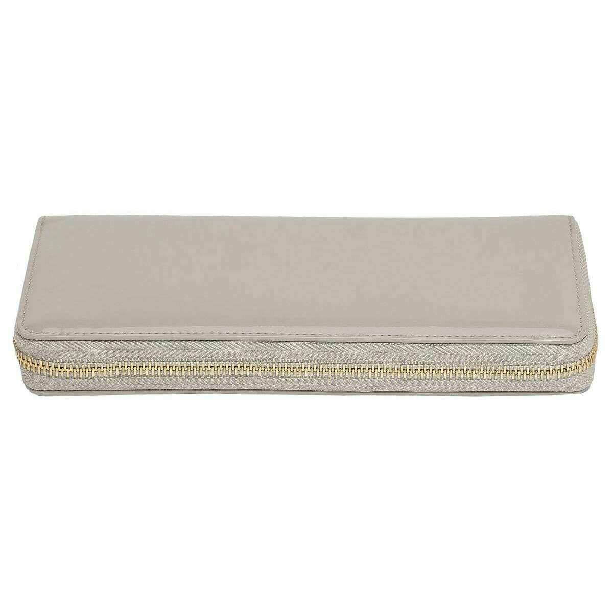 Stackers Jewellery Roll - Patent Putty Grey - Image 2