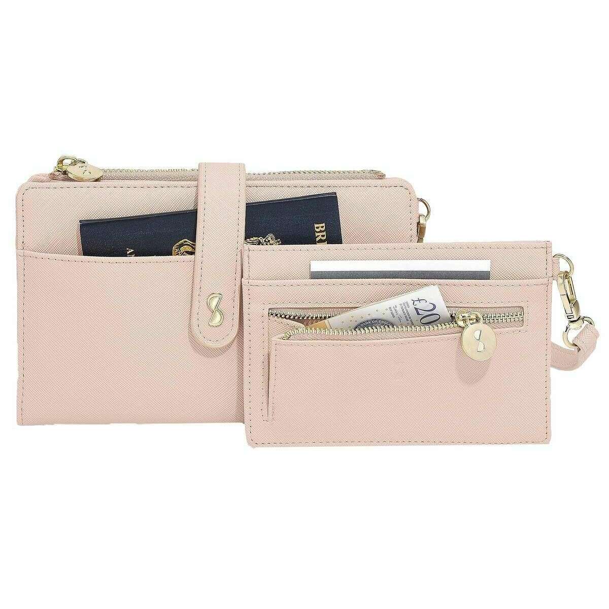 Stackers Large Purse - Blush Pink/Gold - Image 5