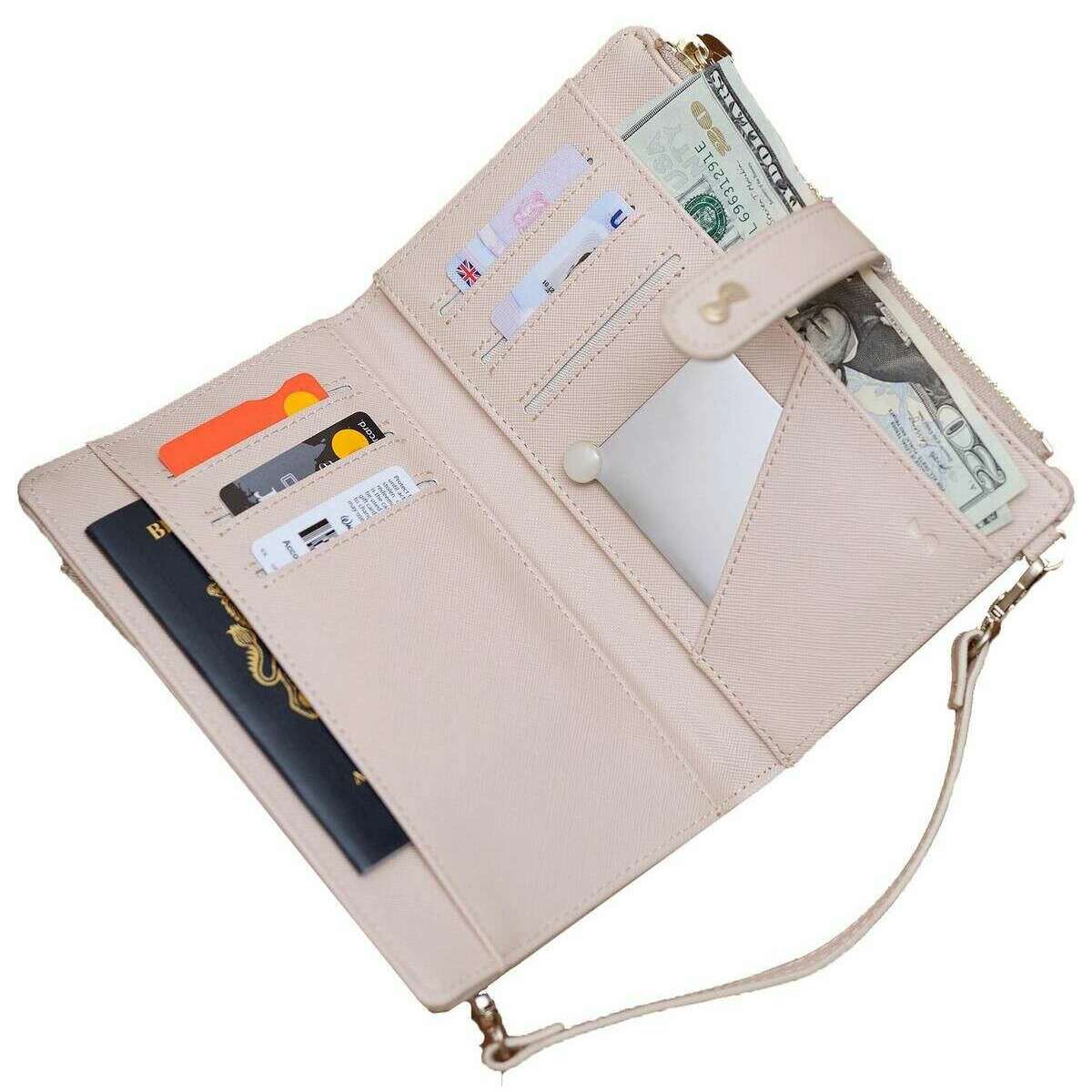 Stackers Large Purse - Blush Pink/Gold - Image 6