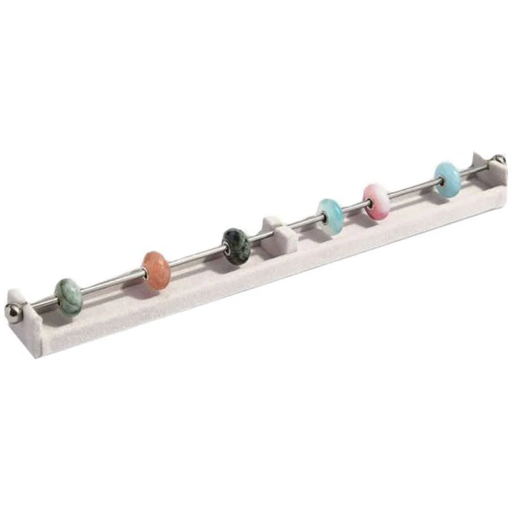 Stackers Long Charm Bar - Taupe Beige - Image 2