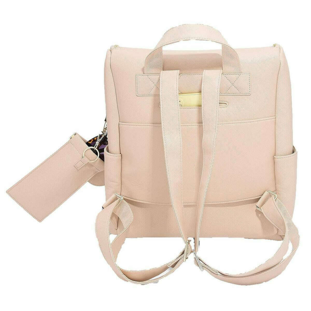 Stackers Luxury Backpack - Blush Pink/Gold - Image 2