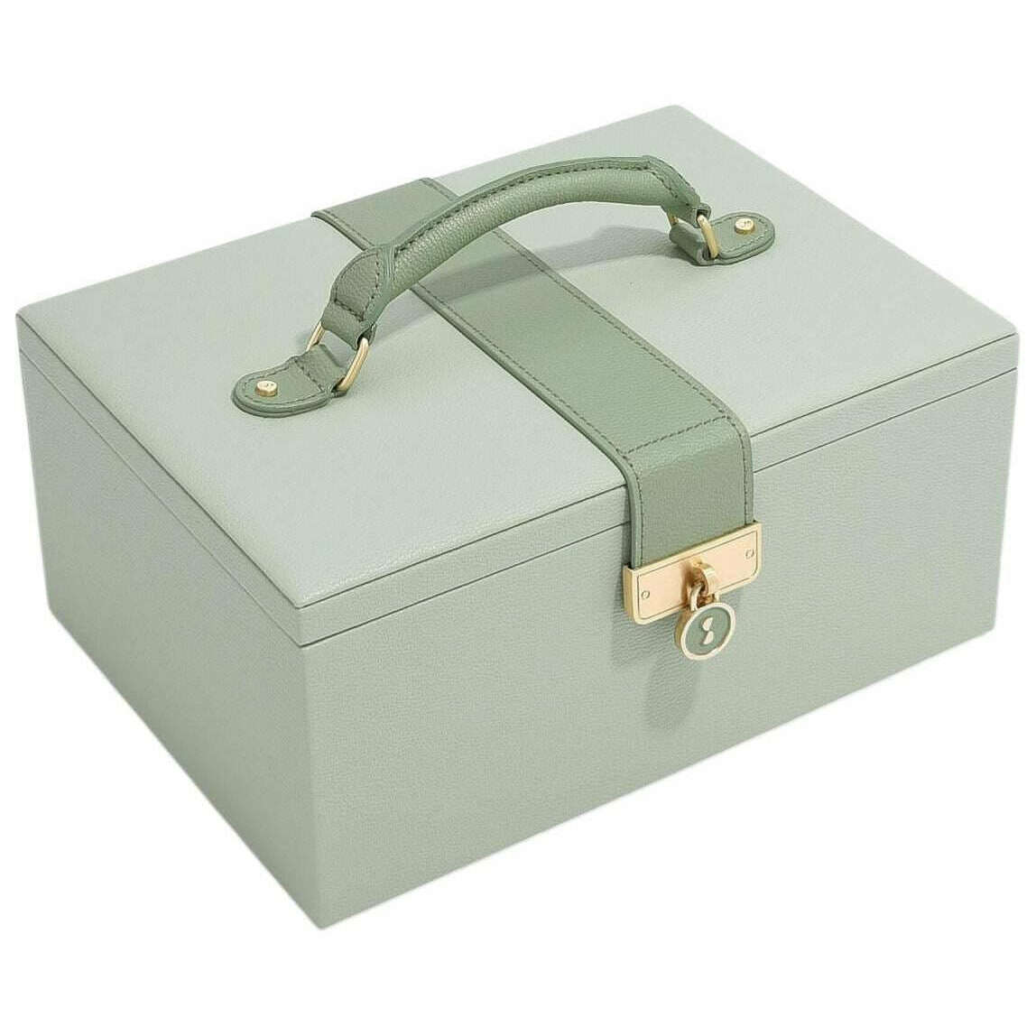 Stackers Luxury Classic Jewellery Box - Sage Green - Image 5