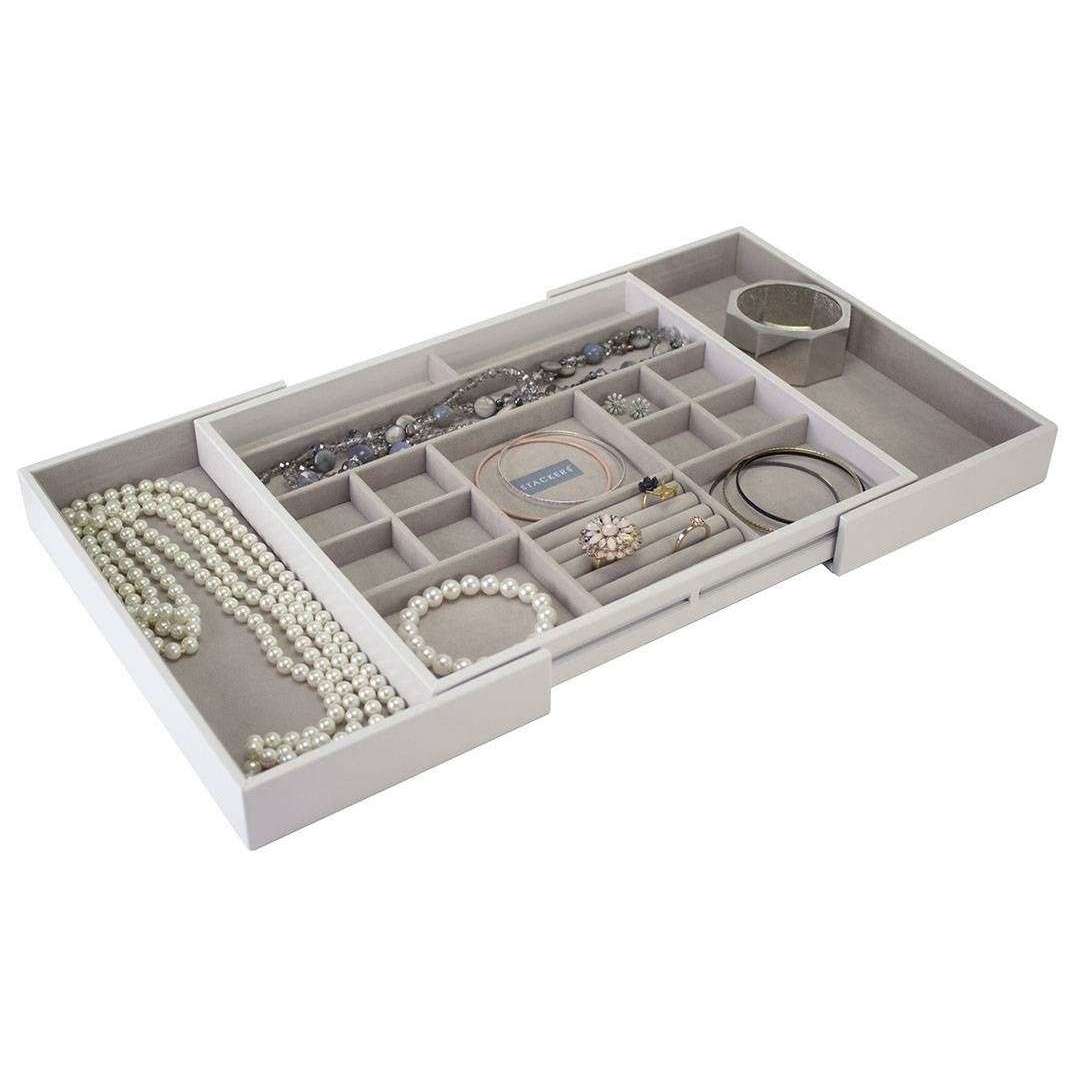 Stackers Medium Slider Jewellery Tray - Cream - Image 2